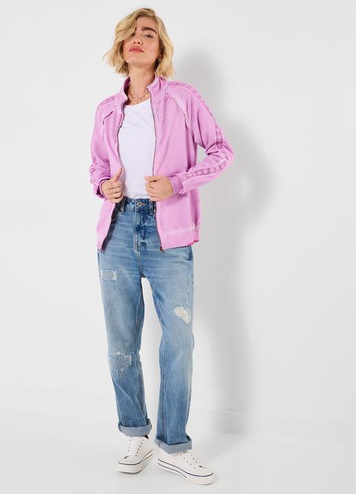 Produktbild Joe Browns High Neck Collar Embroidered Zip Through Sweatshirt (52)