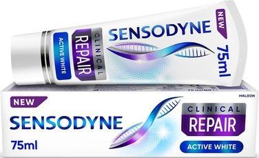 Sensodyne Clinical Repair Active White Whitening Toothpaste 75ml (75 ml)