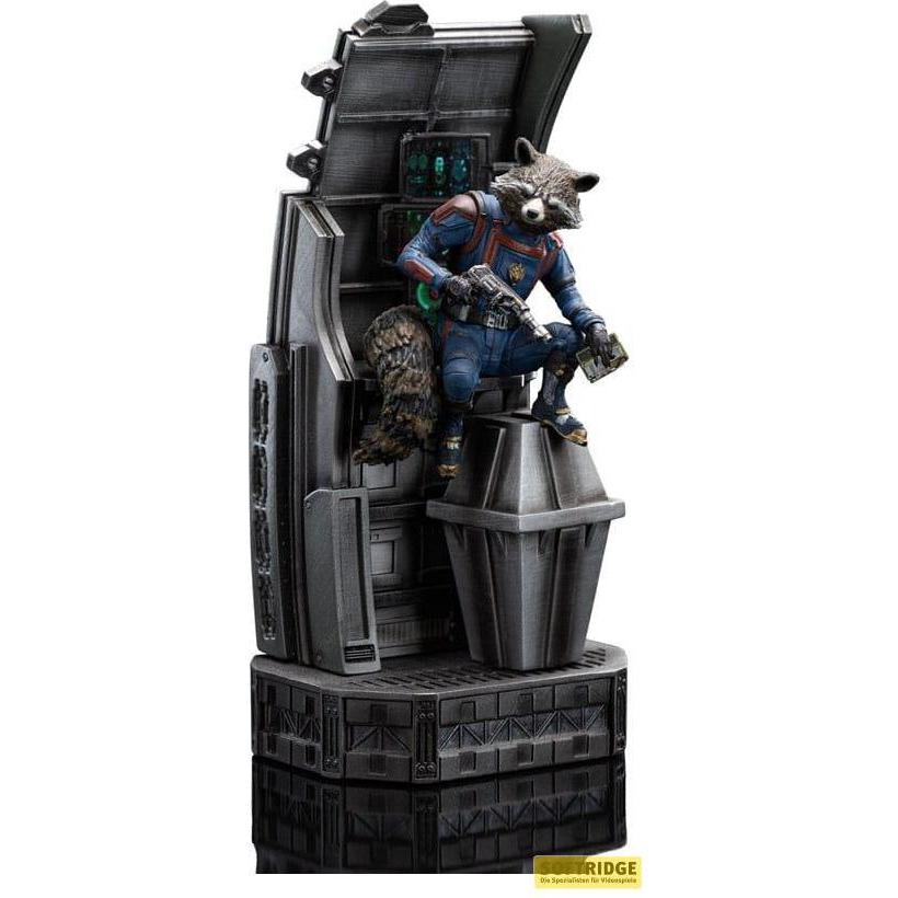 Thumbnail - Iron Studios Marvel Art Scale Statue 1/10 Guardians of the Galaxy Vol. 3 Rocket Racoon 20 cm