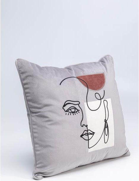 Actual product image Kare Design Cushion Mademoiselle 45x45cm (45 x 45 cm)