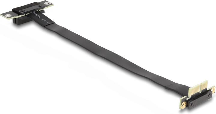 Image du produit Delock Riser Karte PCI Express x1 Stecker 90° gewinkelt zu x1 Slot 90° gewinkelt (30 cm, Carte de contremarche)