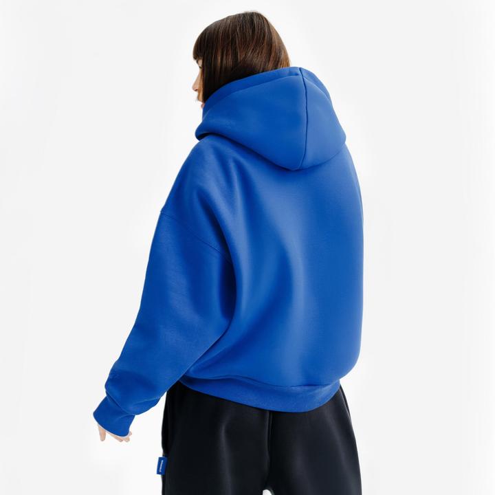 Image du produit Decathlon Sweat à capuche femme, Elementals, bleu (L)