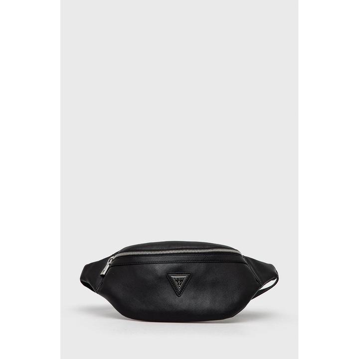 Immagine prodotto Guess Certosa, Synthetic Leather, Textile Fanny Pack, hmcrts p1330, Black