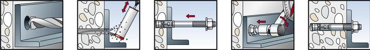 Produktbild Fischer hulrumsdybel sort pan - Powerknot rosett M5x65 m/panhoved 25stk 18-30mm TX25 (50 Stk.)