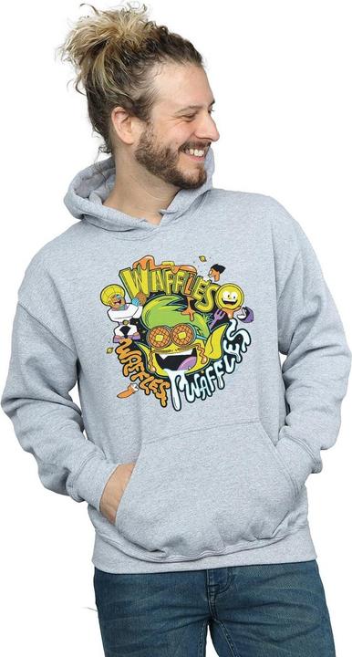 Produktbild Teen Titans Go Waffle Mania Kapuzenpullover (L)