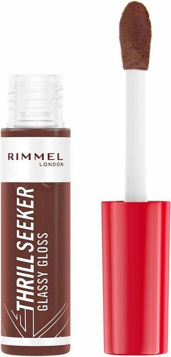 Actual product image Rimmel London Thrill Seeker Glassy Gloss 800 Chocolate Glaze (800 Chocolate Glaze)