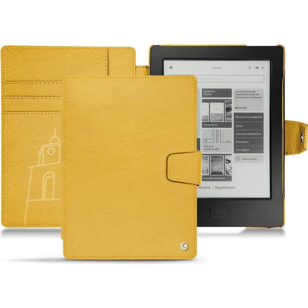 Noreve Lederschutzhülle Wallet (Aura H2O), Tablet Hülle, Orange