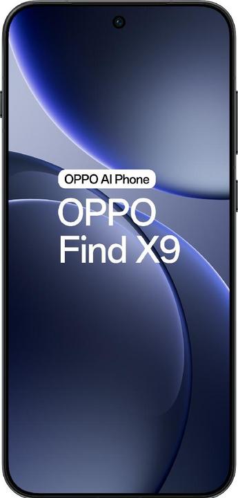 Actual product image OPPO Find X9 (512 GB, Space Black, 6.59", Dual SIM, 5G)