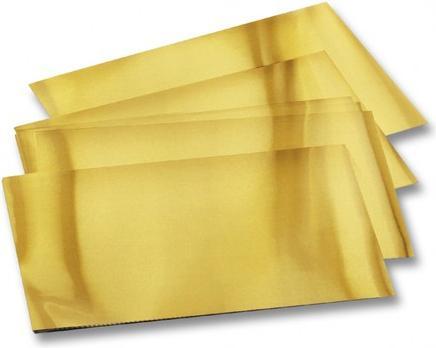 Folia Embossing foil 70my, gold (Special, 5 Piece, 70 µm)