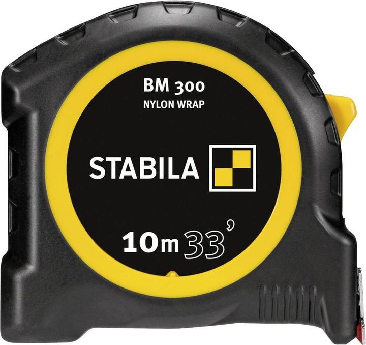 Actual product image Stabila Pocket tape measure BM 300, 10 m (33'), cm/inch scale (10 m)