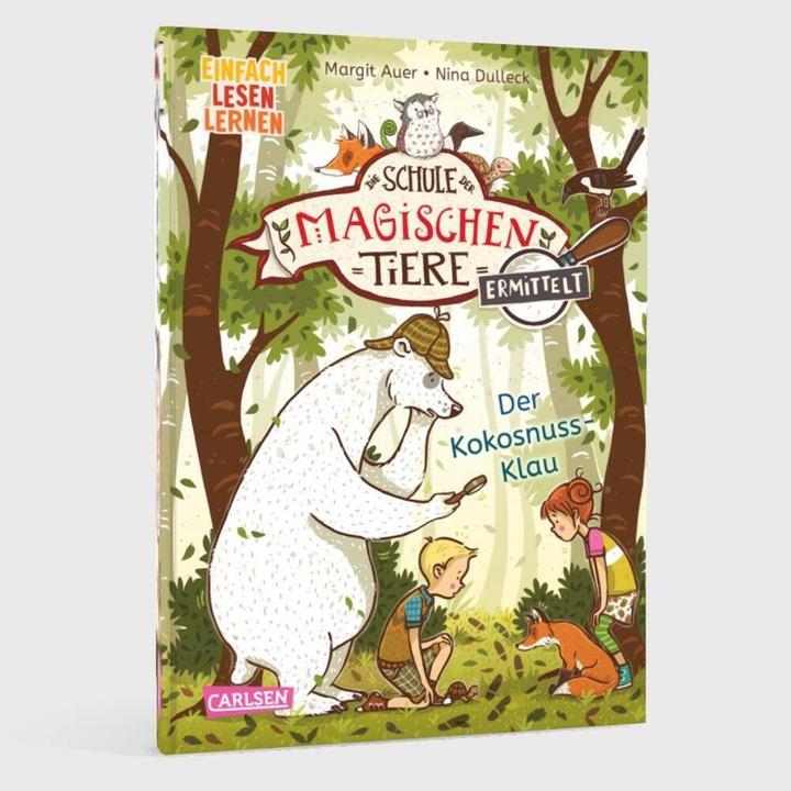 Actual product image Die Schule der magischen Tiere ermittelt 3: Der Kokosnuss-Klau (Zum Lesenlernen) (German, Nina Dulleck, Margit Auer, 2021)