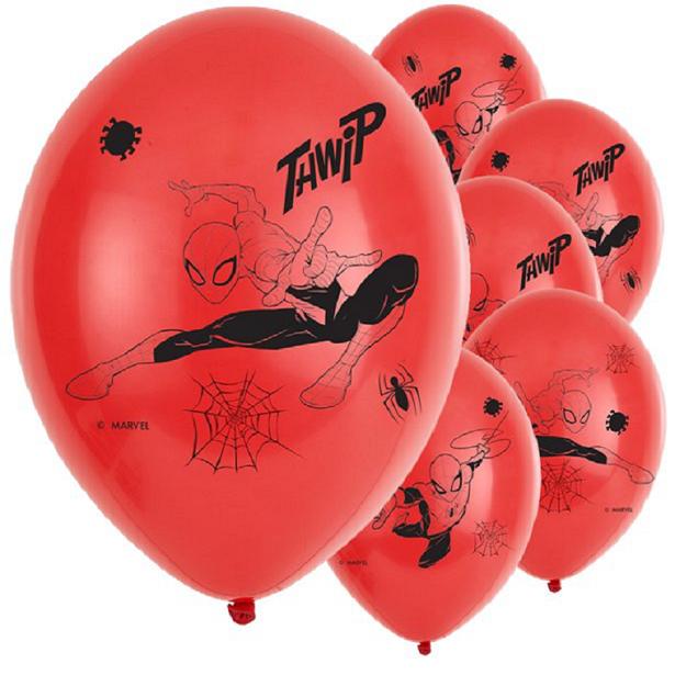 Actual product image Amscan Balloons Spiderman Birthday (1 x)