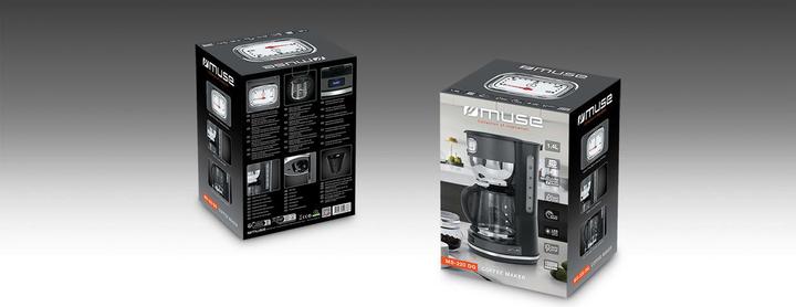Produktbild Muse MS220 DG Kaffeeautomat grau