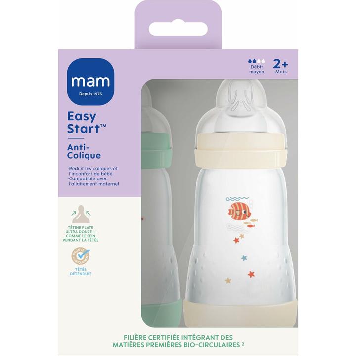 Produktbild MAM Baby-Flasche Fishes (260 ml)