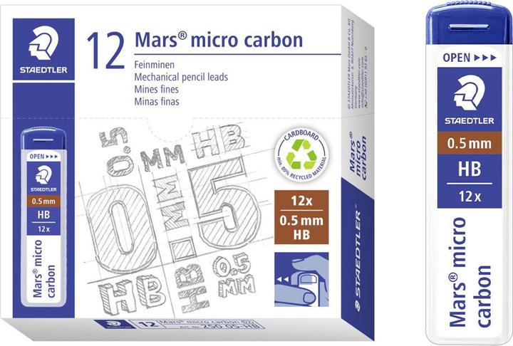 Immagine prodotto Staedtler Mars Micro (12 pz., 0.50 mm, HB)