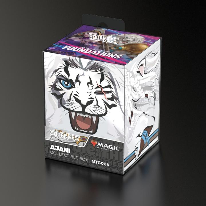 Actual product image Squaroes Squaroe Magic: The Gathering "Foundations" MTG004 - Ajani