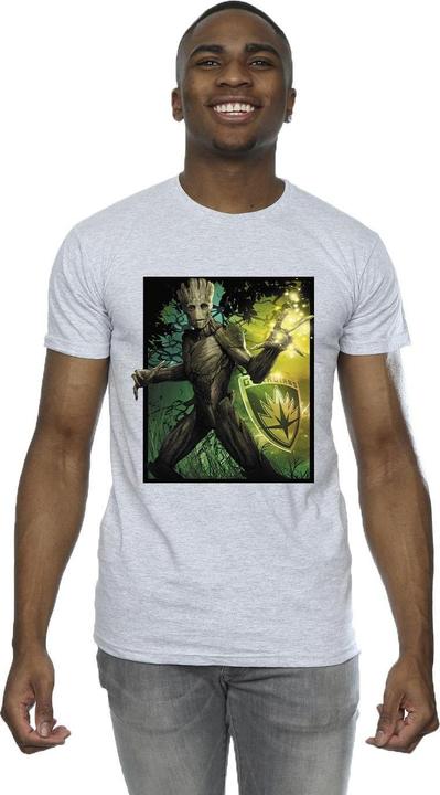 Image du produit - T-shirt GUARDIANS OF THE GALAXY GROOT FOREST ENERGY - Homme (L)