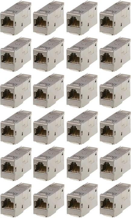 Valori nutrizionali e ingredienti Metz Connect BTR E-DAT modul 24x8(8) patch panel Cat.6 1U in acciaio inox con 24 moduli schermati