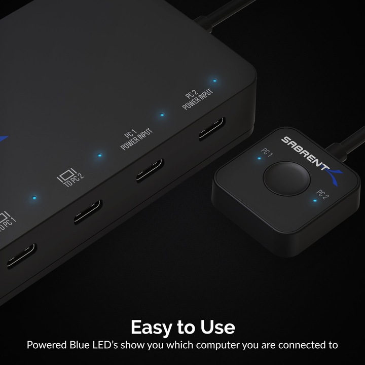 Produktbild Sabrent 2-Port-USB-Switch