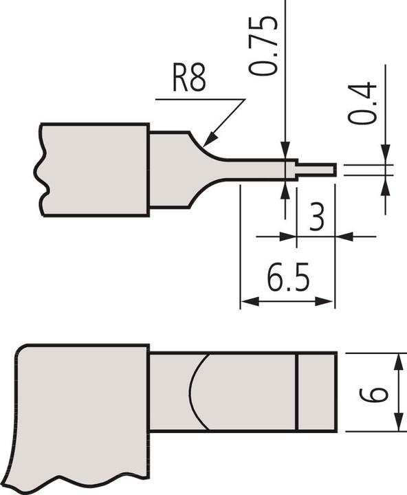 Actual product image Mitutoyo External micrometer (2.50 cm)