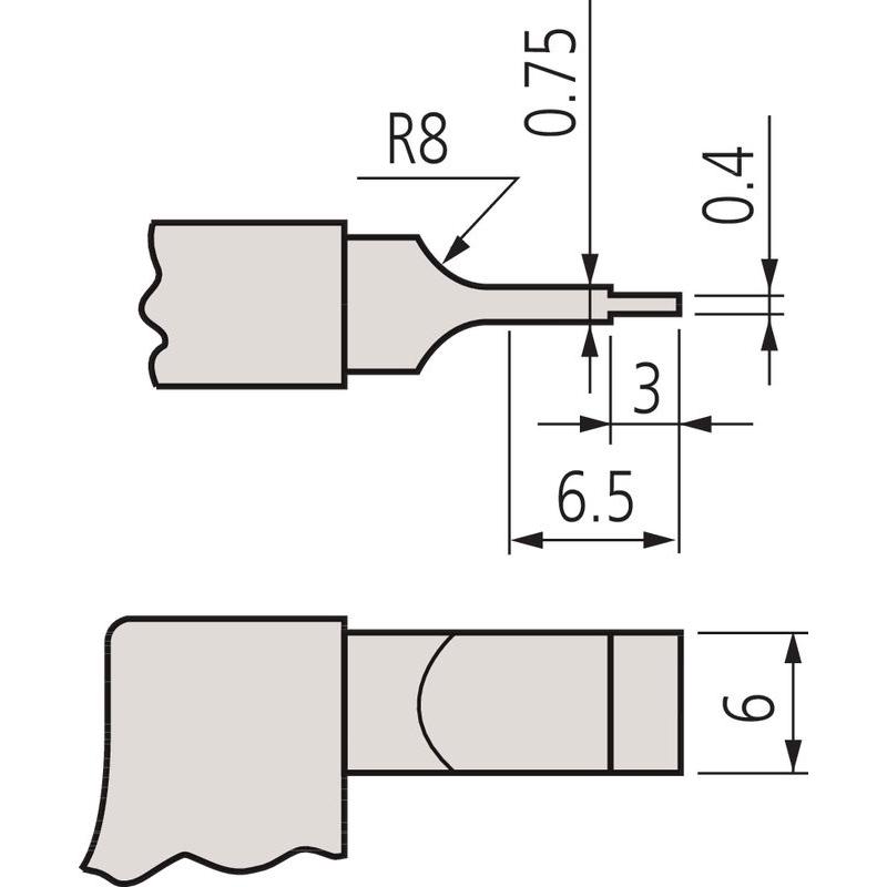 Thumbnail - Mitutoyo, Messlehre, Mikrometer (2.50 cm)