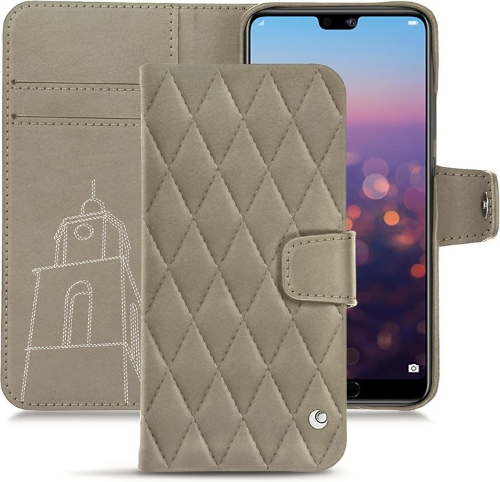 Produktbild Noreve Lederschutzhülle Wallet (Huawei P20)