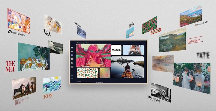 Produktbild Samsung QE65LS03FW (65", The Frame Pro, LED, NeoQLED, 4K, 2025)