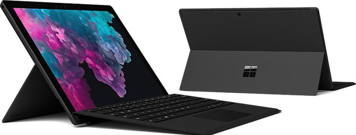 Image du produit Microsoft Surface Pro 6 (12.30", 256 Go, Noir)