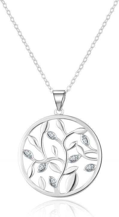 Produktbild Beneto Charming silver necklace AGS1258 / 47 (L) (Silber, 47 cm)