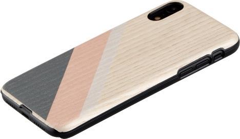 Immagine prodotto Man&Wood Custodia per smartphone iPhone XR rosa vestito di nero (Apple iPhone XR)