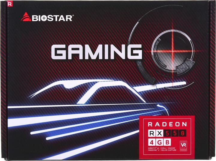 Image du produit Biostar Radeon RX550 AMD Radeon RX 550 GDDR5 (4 Go)