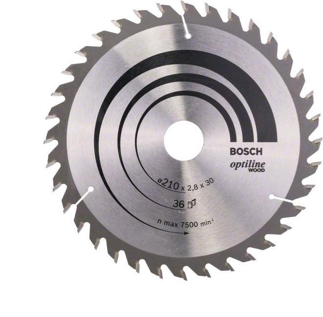Image du produit Bosch Professional Zubehör Lame de scie circulaire PRO Wood, 210 x 2.8 x 30 mm