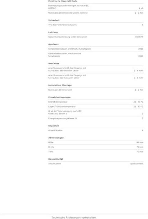 Produktbild Hager FI/LS-Schalter