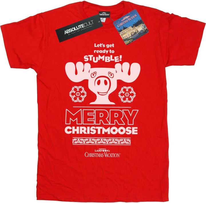 Actual product image National Lampoon´s Vacation Mens Merry Christmoose T-Shirt (XXL)