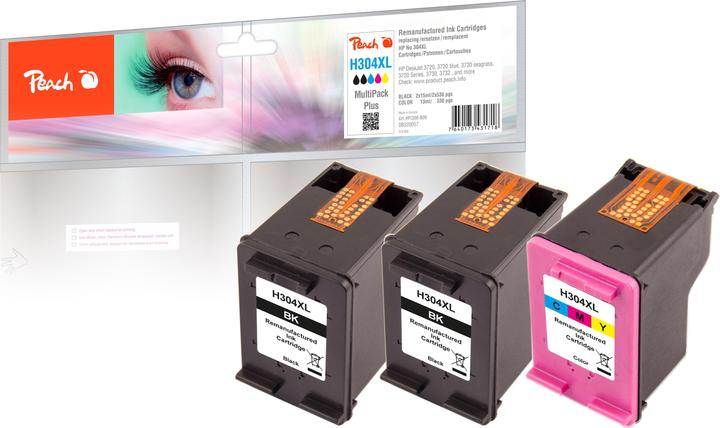 Produktbild Peach 304XL Multipack Plus (BK, C, M, Y)