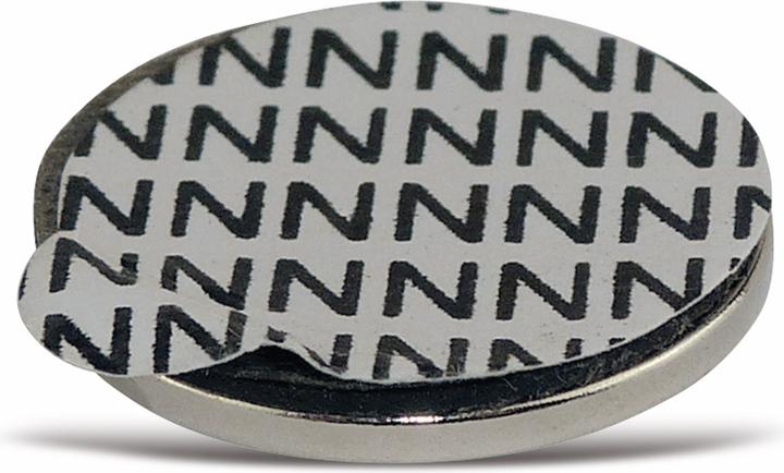 Produktbild Eneroid BLANKO NeodymiummagnetSet 5 Stück 19 x 1,5 mm mit Klebeseite (5 x)