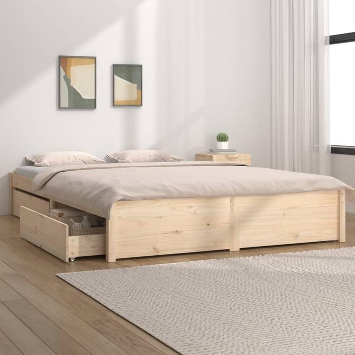 Actual product image vidaXL Bettrahmen (160 x 200 cm)