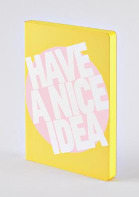Produktbild Nuuna Graphic L, Have A Nice Idea (22 x 16.5 cm, Kariert, Weicher Einband)