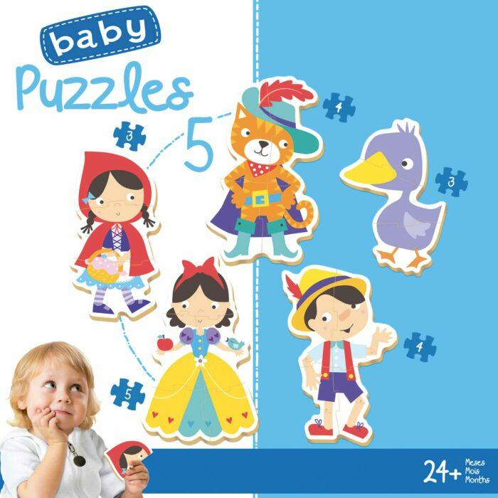Produktbild Educa Baby Puzzles Once Upon A Time (5 Teile)