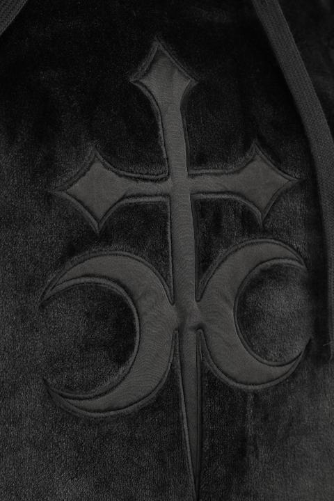 Produktbild Gothicana by EMP Fluffy Hoody with High Collar (M)