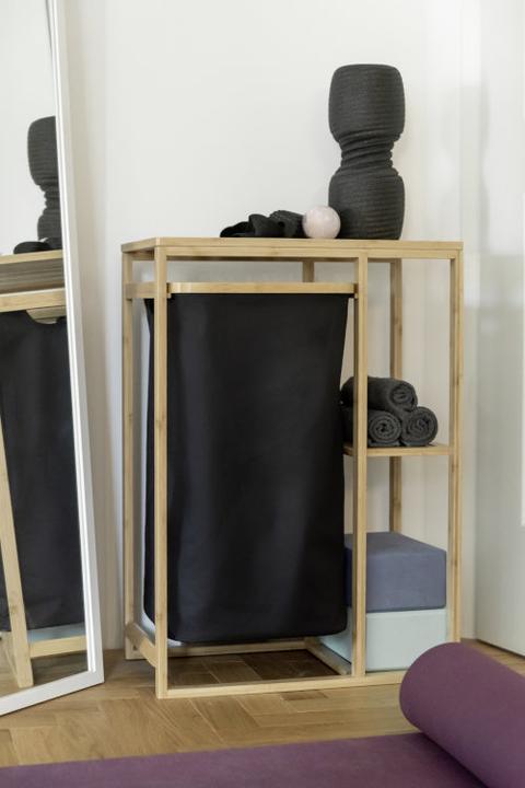 Actual product image Wenko Shelf with Ecori laundry bin (49 l)