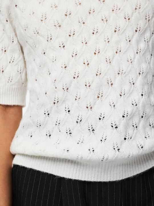 Produktbild Pieces Pclelou Ss O-Neck Knit Noos Bc (M)