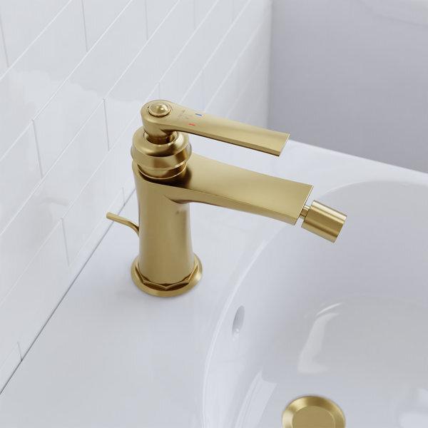 Image du produit Steinberg Série 350 robinetterie de bidet, avec garniture découlement, saillie 130mm, 0