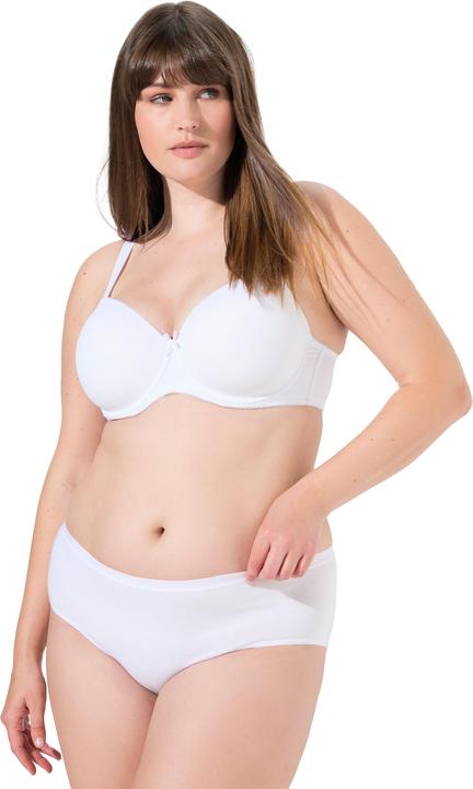 Produktbild Ulla Popken Midislips, 2er-Pack, Superfine (46, 48, 2er Pack)