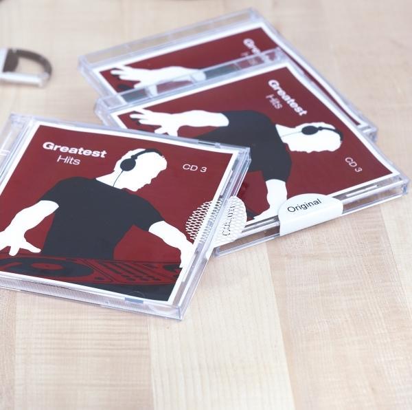 Actual product image HERMA A4 security labels