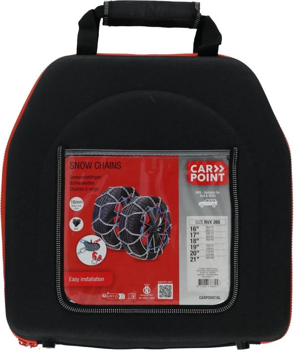 Produktbild Carpoint Autopunkt Schneeketten RVX-265 16mm