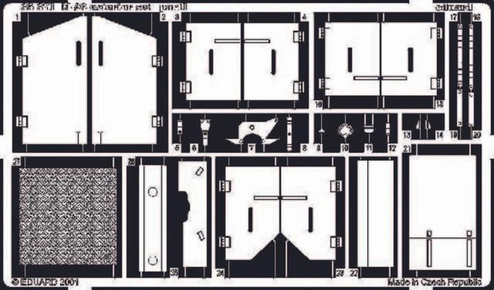 Actual product image Eduard M-26 photo etching set