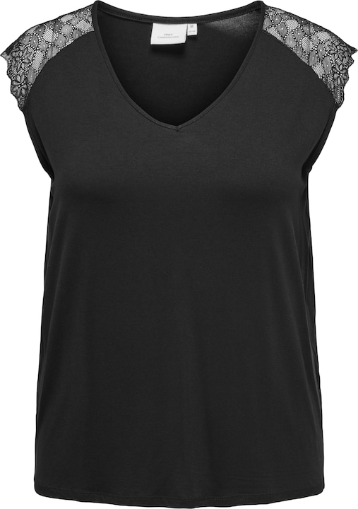 Only Slim Fit V-Ausschnitt Curve Top Top