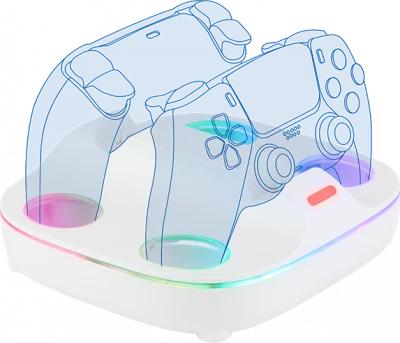 Konix PS5 RGB Dualsense Charger (PS5)