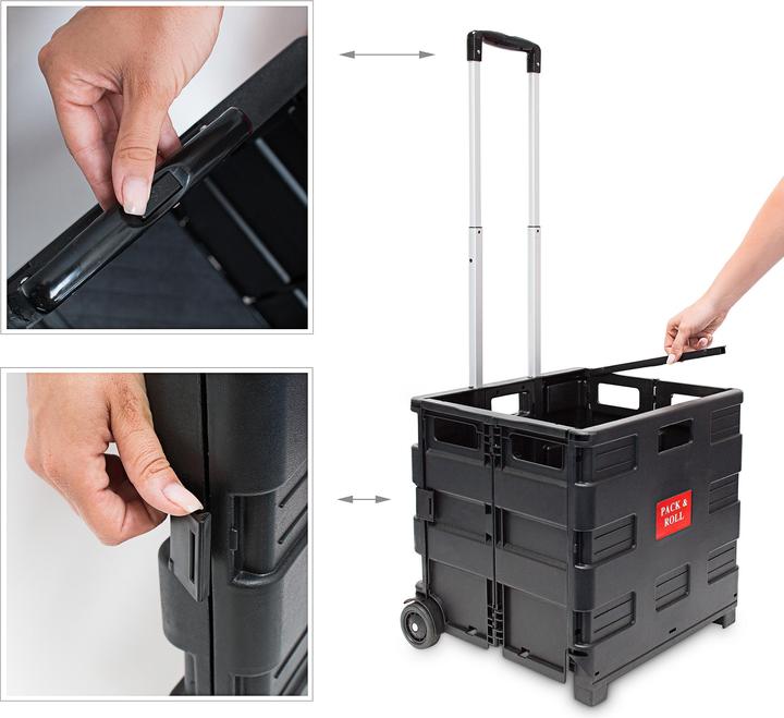 Produktbild Relaxdays Einkaufstrolley